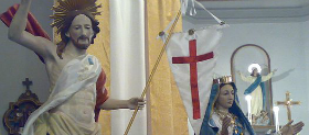 Cristo risorto e Madonna di Domusnovas