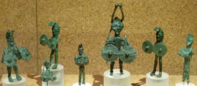 Bronzetti sardi al Museo Archeologico di Cagliari